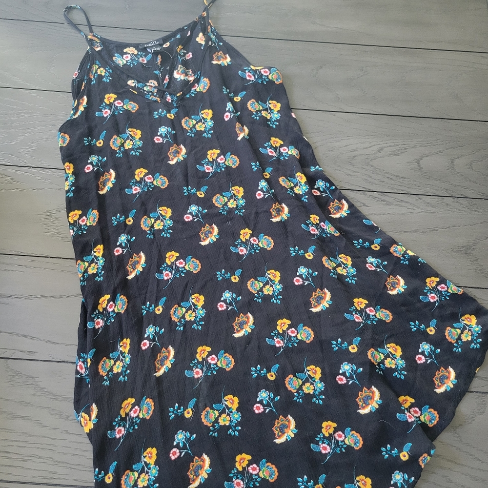 Rue 21 dress floral 90s y2k vibes xs